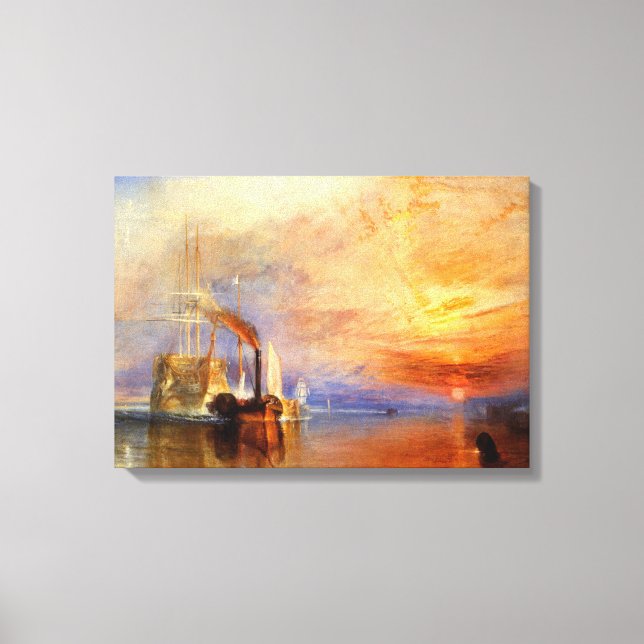 Toile Le Temeraire de combat (Recto)