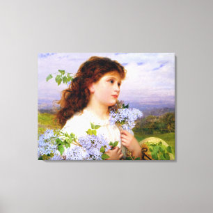 Toile Le temps des Lilacs par Sophie Anderson