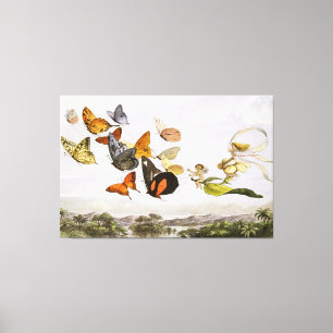 Toile Le transport enchanté de la reine des fées (1870)