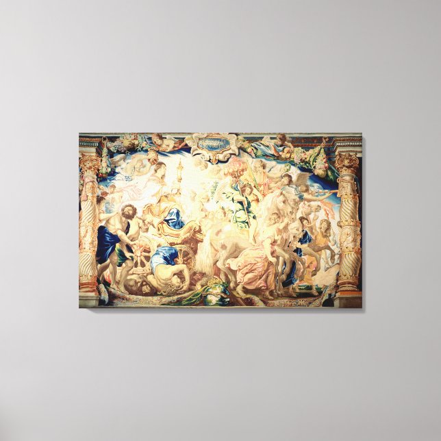 Toile Le triomphe de l'Eucharistie (Recto)