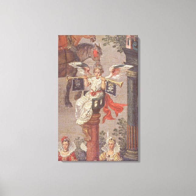 Toile Le triomphe d'Isabella (Recto)