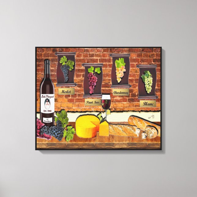 Toile Le vignoble de Beko (Recto)