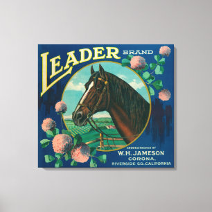 Toile Leader Orange LabelCorona, CA