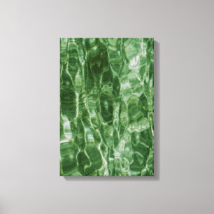 Toile L'eau verte