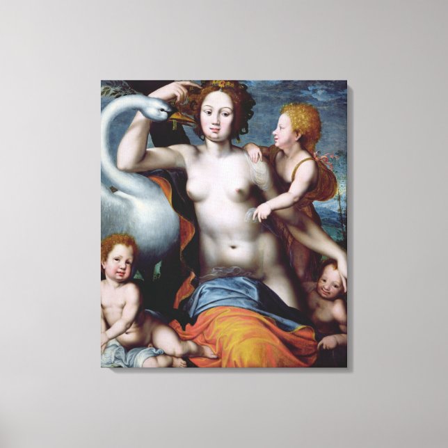 Toile Leda et le cygne (Recto)