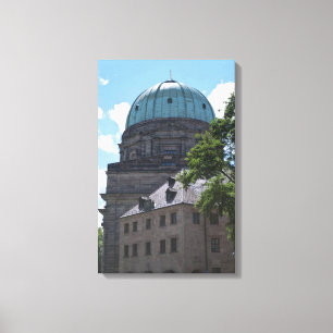Toile L'église Sainte-Elizabeth à Nuremberg, Allemagne