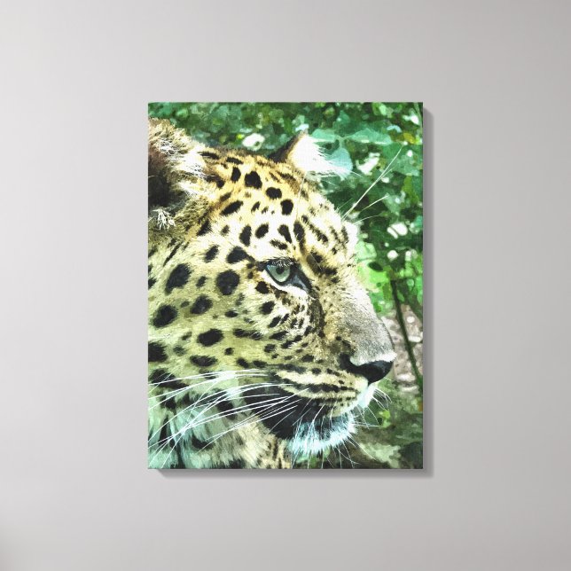 TOILE LEOPARD (Recto)