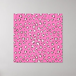 Toile Leopard rose / Motif Cheetah (motif animal)