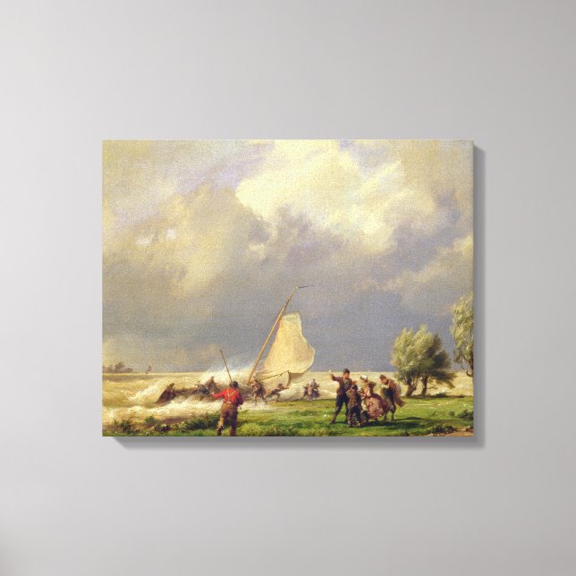 Toile L'épave (Recto)