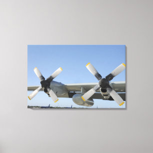 Toile Les ailes d'un LC-130 Hercule