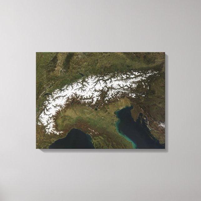 Toile Les Alpes (Recto)