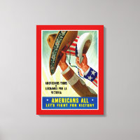Les Américains tous ~ Luttons pour la victoire