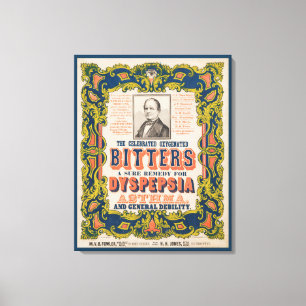 Toile Les Bitters oxygénés célèbres