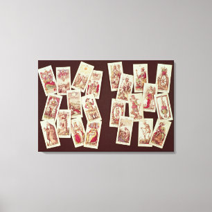 Toile Les cartes tarot du Major Arcana
