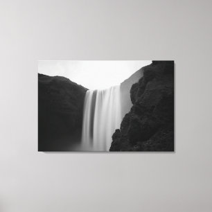 Toile Les cascades   Skogafoss Cascade, Islande
