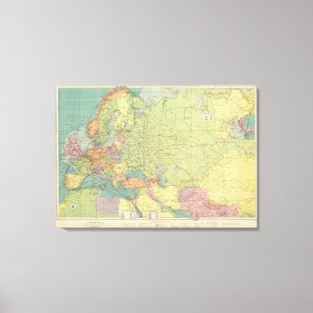 Toile Les communications terrestres et maritimes de l'Eu (Recto)