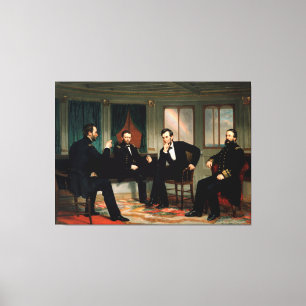 Toile Les conciliateurs par George Peter Alexandre Healy