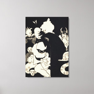 Toile Les créatures étranges de Lucian, illustration d