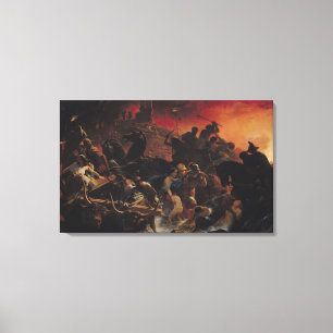 Toile Les Derniers jours de Pompéi