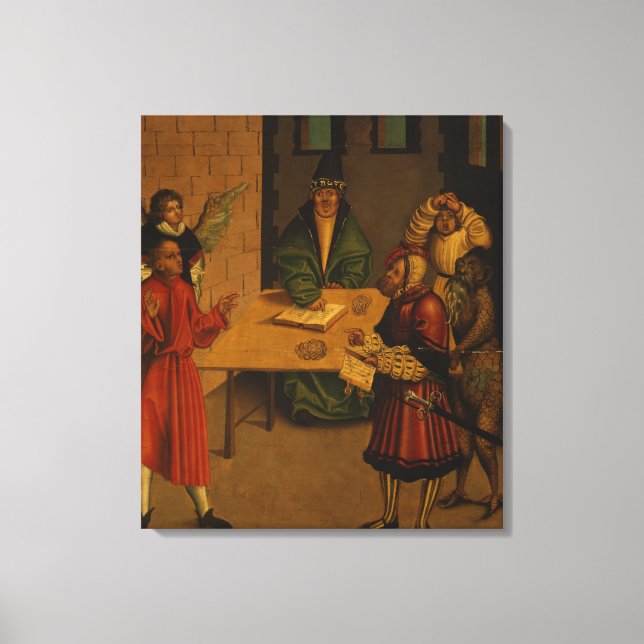 Toile Les Dix Commandements, 1516 (Recto)