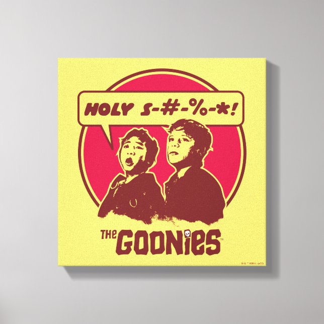 Toile Les données Goonies Expletive (Recto)