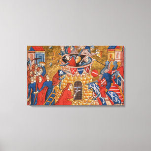 Toile Les femmes scythes assèchent leurs ennemis