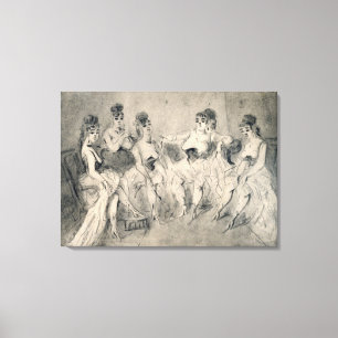 Toile Les filles dans un Bordello