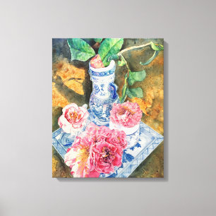 Toile Les fleurs hivernales