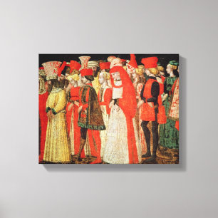 Toile Les gens de la cour de la famille de Sforza