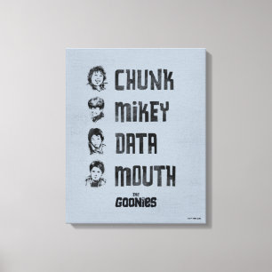 Toile Les Goonies Couche, Mikey, Données, Bouche