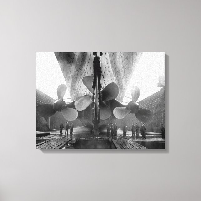 Toile Les hélices de Titanic (Recto)