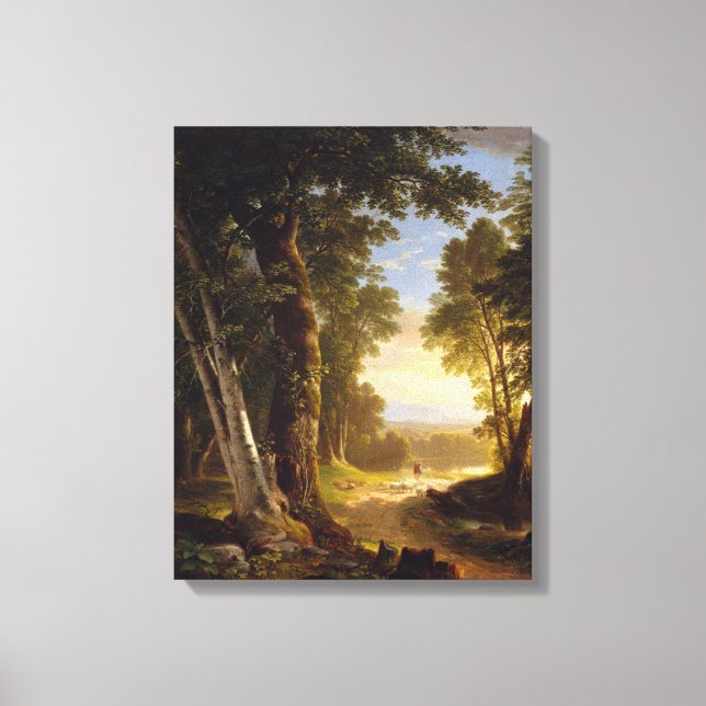 Toile Les hêtres (Recto)