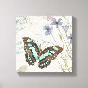 Toile Les histoires de Papillon