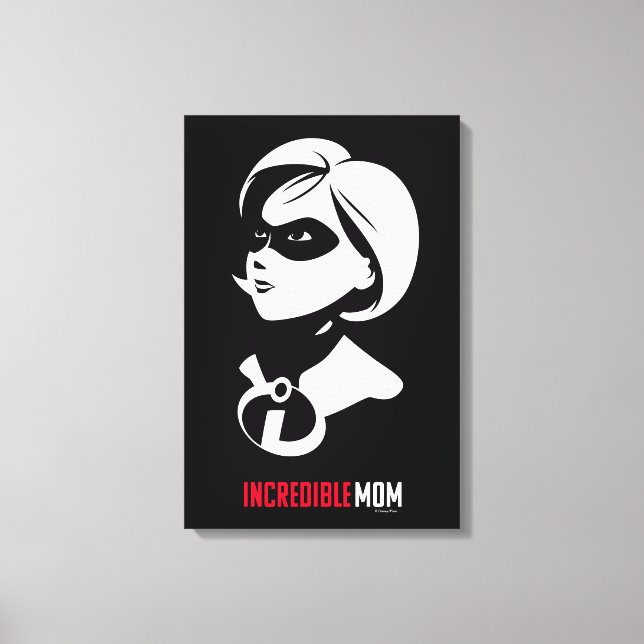 Toile Les Incroyables 2 | Maman incroyable (Recto)