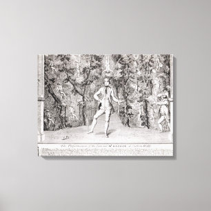 Toile Les Interprétations des célèbres