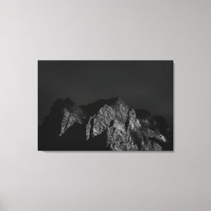 Toile Les montagnes ensoleillées