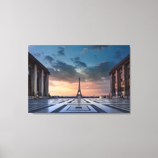 Toile Les monuments | La Tour Eiffel (Recto)