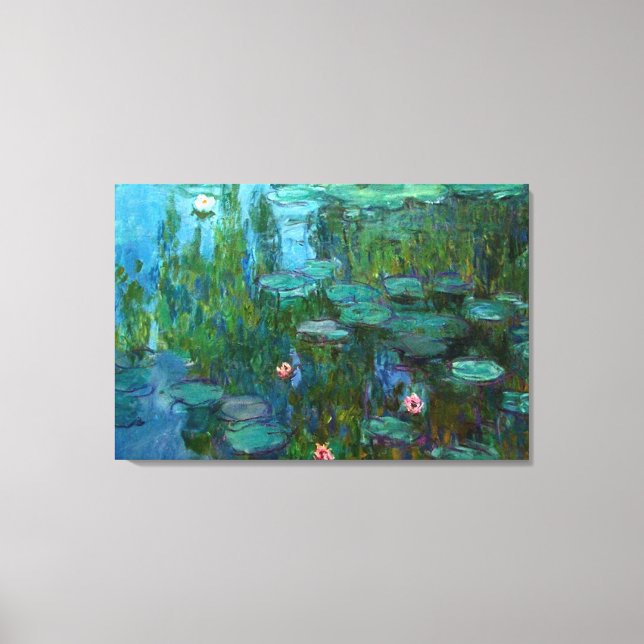 Toile Les nymphéas de Claude Monet (Recto)