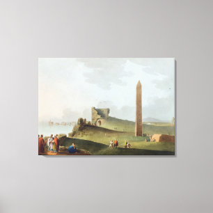 Toile Les obélisques à l'Alexandrie, appelée Cléopâ