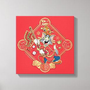 Toile Les pétards d'éclairage Tom & Jerry
