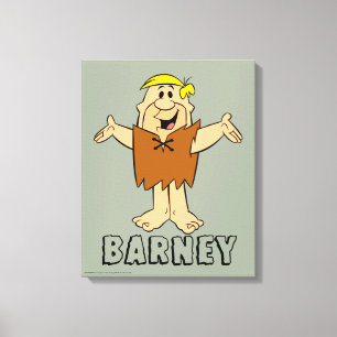 Toile Les Pierrafeu   Barney Rubble