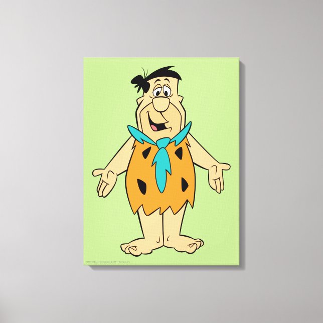 Toile Les Pierrafeu | Fred Flintstone (Recto)