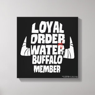 Toile Les Pierrafeu   Loyal Order Water Buffalo Membre