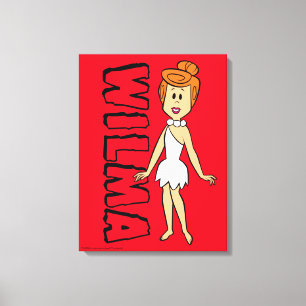Toile Les Pierrafeu   Wilma Flintstone