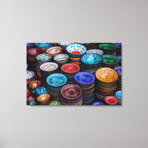 Toile Les Plaques Marocaines Au Marché
