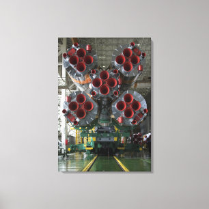 Toile Les propulseurs du Soyouz TMA-14