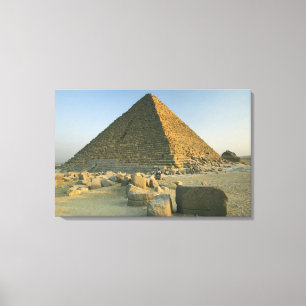 Toile Les Pyramides de Gizeh, qui ont presque 5000 2