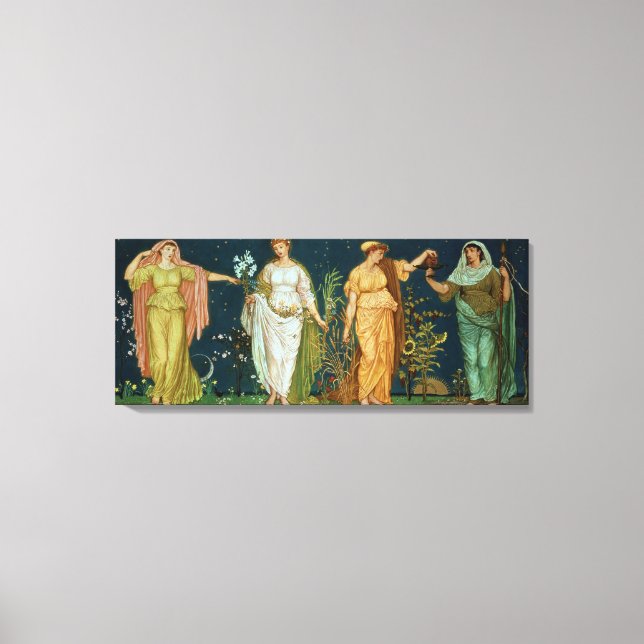 Toile Les saisons (Recto)