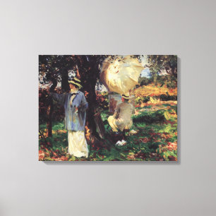 Toile Les Sketchers de John Singer Sargent