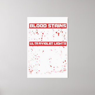 Toile Les Taches De Sang Sont Rouges Les Lumières UlUV S